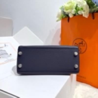 wholesale quality hermes kelly 25 retourne togo noir phw